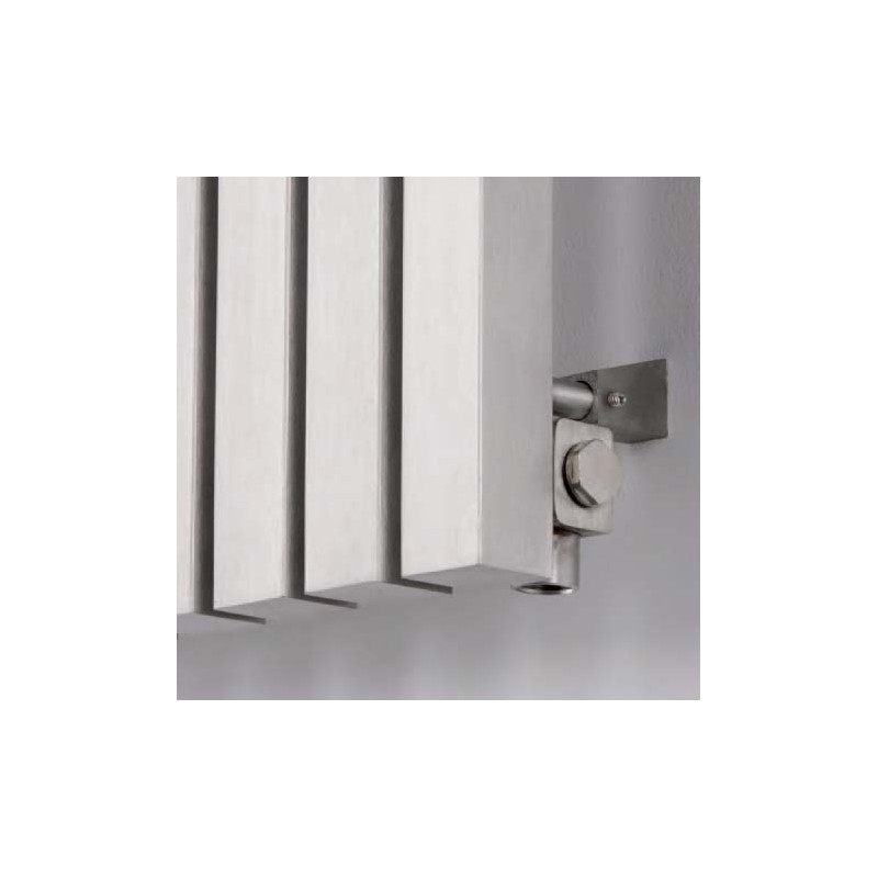 Aeon Kare Wall Mounted Brushed Stainless Steel Radiators