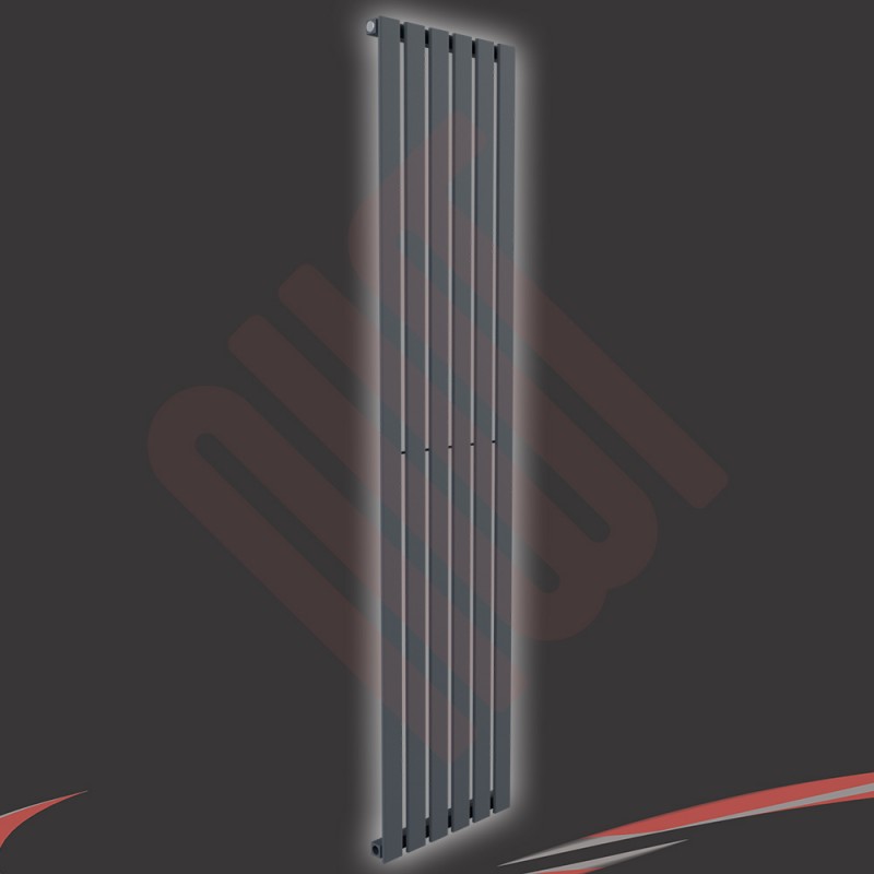 Mm W X Mm H Corwen Anthracite Vertical Radiator