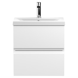 Urban 500mm Wall Hung Double Drawer Vanity Units