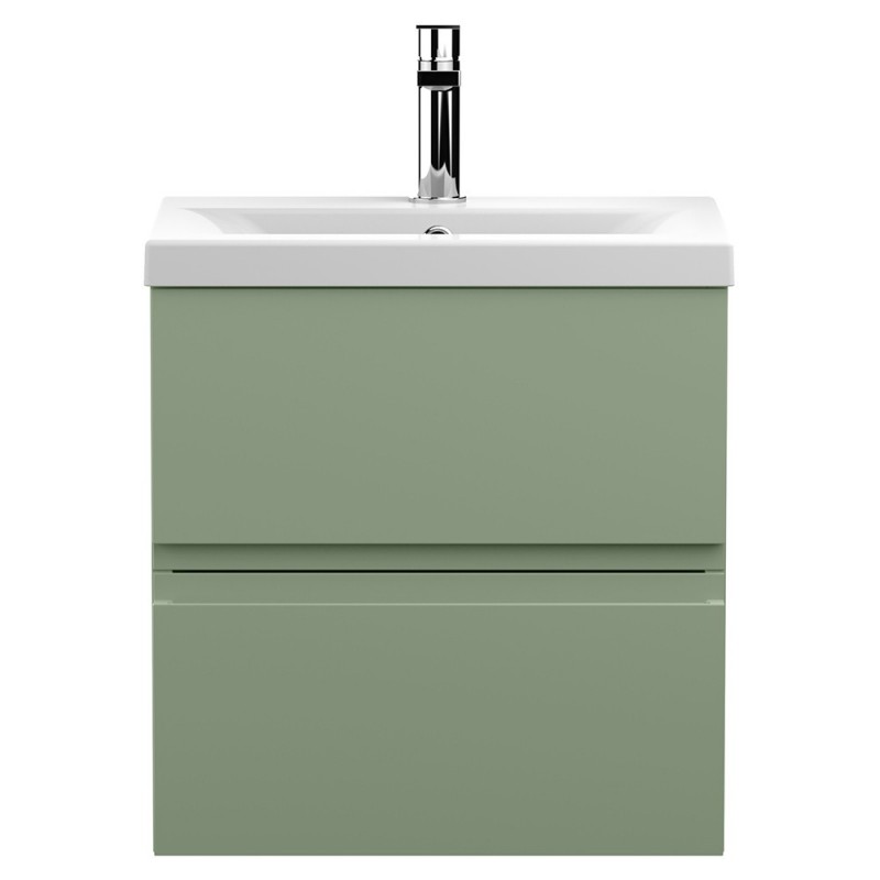 Urban 500mm Wall Hung Double Drawer Vanity Units