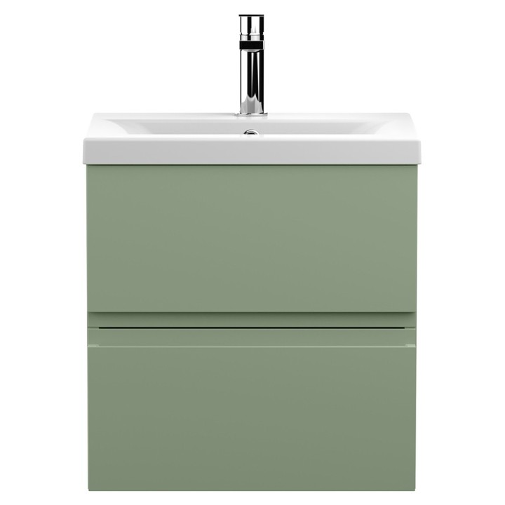 Urban 500mm Wall Hung Double Drawer Vanity Units