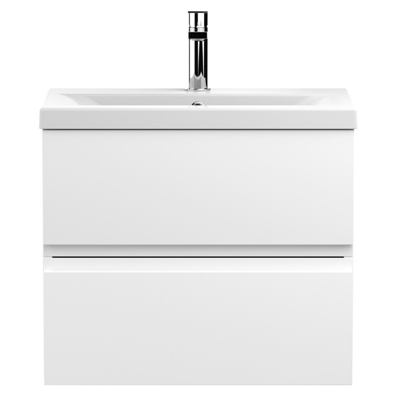 Urban 600mm Wall Hung Double Drawer Vanity Units