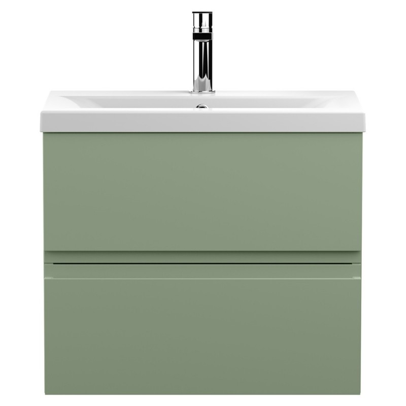 Urban 600mm Wall Hung Double Drawer Vanity Units