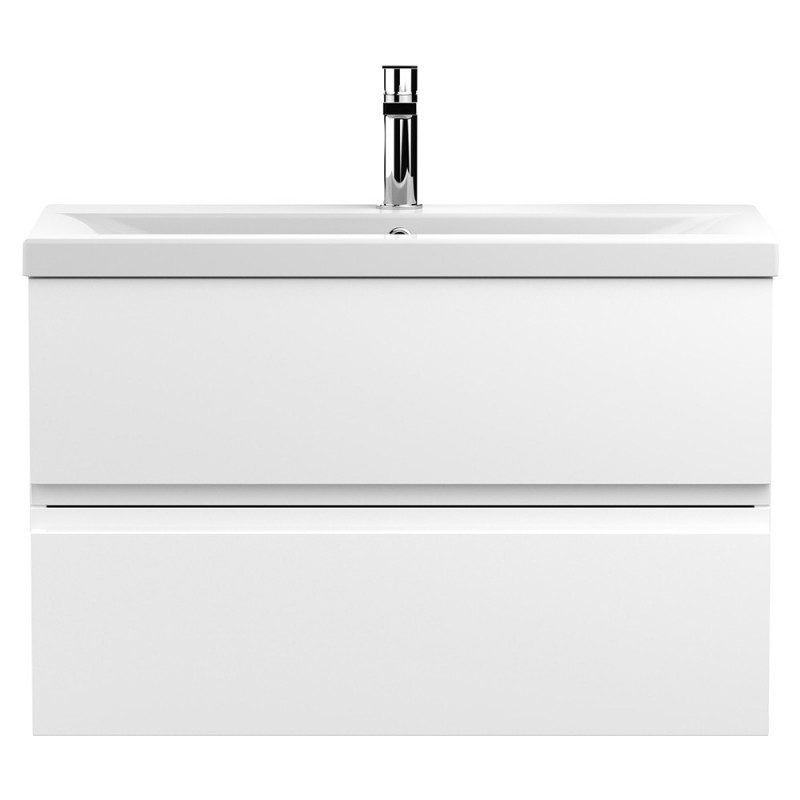 Urban 800mm Wall Hung Double Drawer Vanity Units