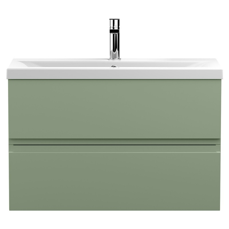 Urban 800mm Wall Hung Double Drawer Vanity Units