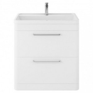 Solar 800mm Freestanding Double Drawer Vanity Units