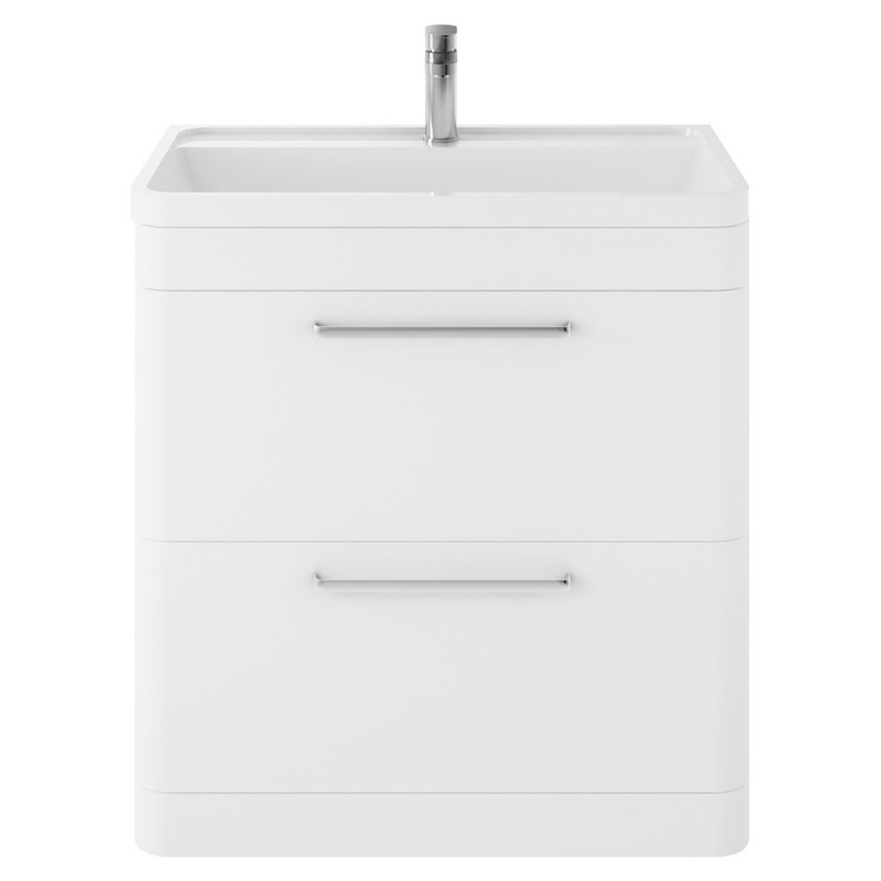 Solar 800mm Freestanding Double Drawer Vanity Units