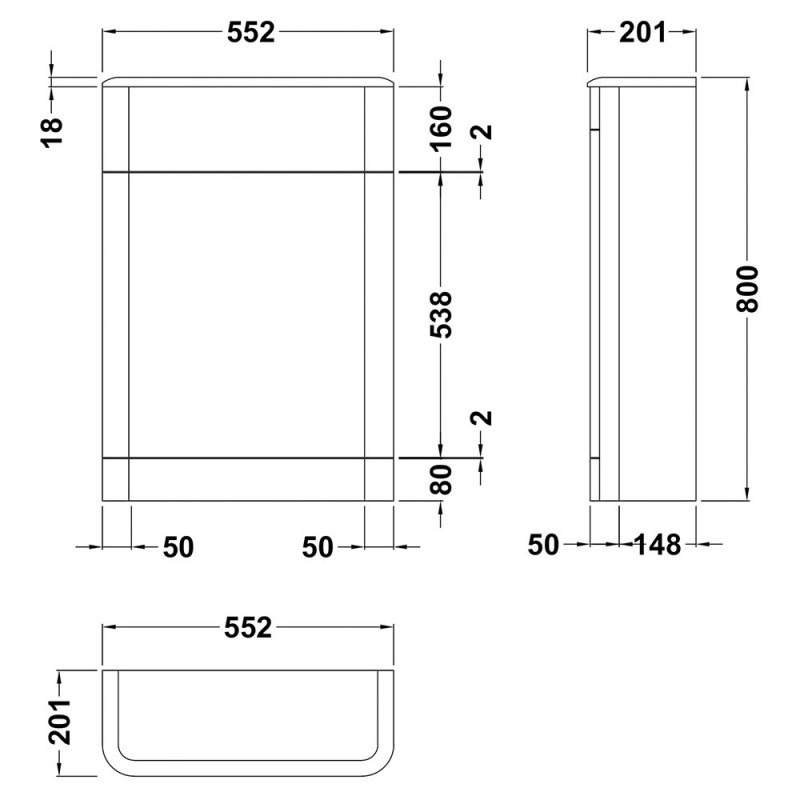 Solar 500mm WC Units