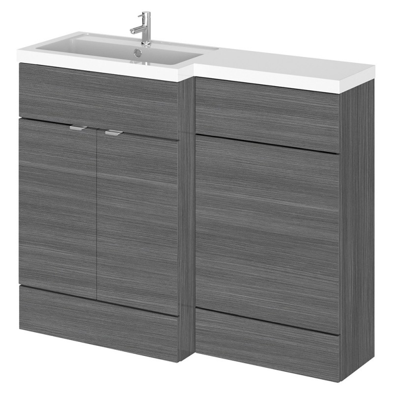 Fusion 1100mm Full Depth Freestanding WC Cabinet Vanity Units