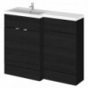 Fusion 1100mm Full Depth Freestanding WC Cabinet Vanity Units