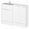 Fusion 1200mm Full Depth Freestanding Combination Vanity and Storage Units