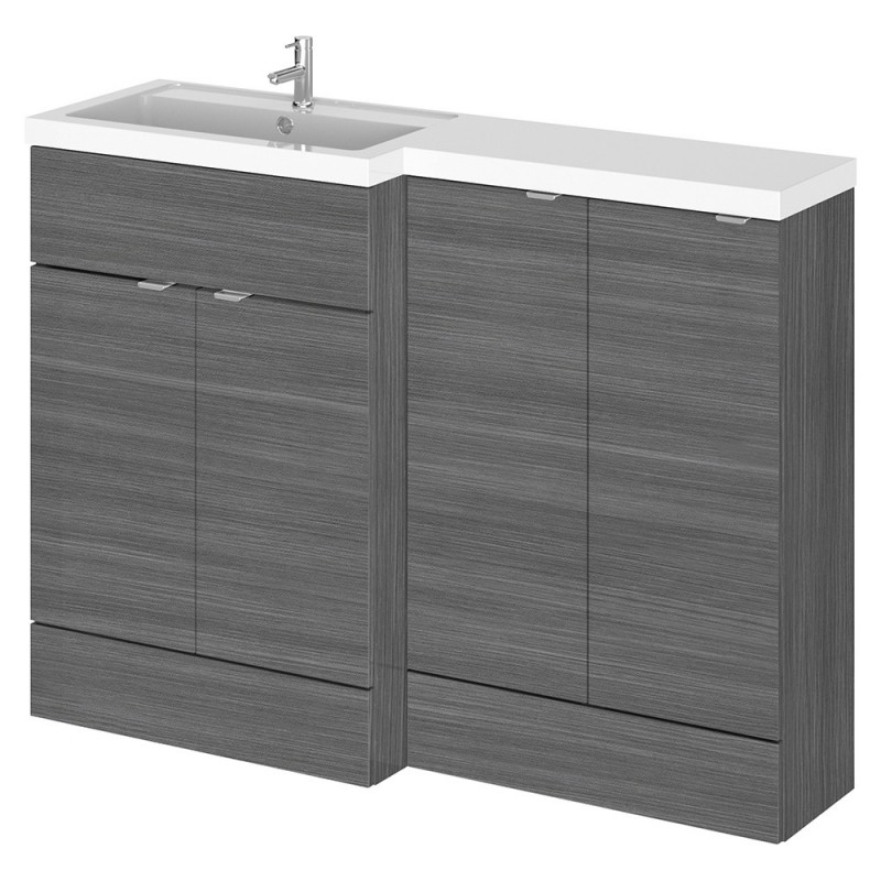 Fusion 1200mm Full Depth Freestanding Combination Vanity and Storage Units