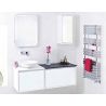 500mm (w) x 1200mm (h) Castell Electric Chrome Designer Towel Rail (Single Heat or Thermostatic Option)