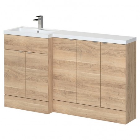 Fusion 1500mm Full Depth Freestanding Combination Vanity and Storage Units