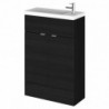 Fusion 600mm Slimline Freestanding Vanity Units