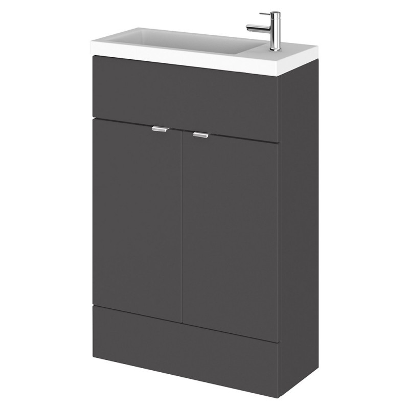 Fusion 600mm Slimline Freestanding Vanity Units