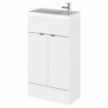 Fusion 500mm Slimline Freestanding Vanity Units