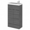 Fusion 500mm Slimline Freestanding Vanity Units