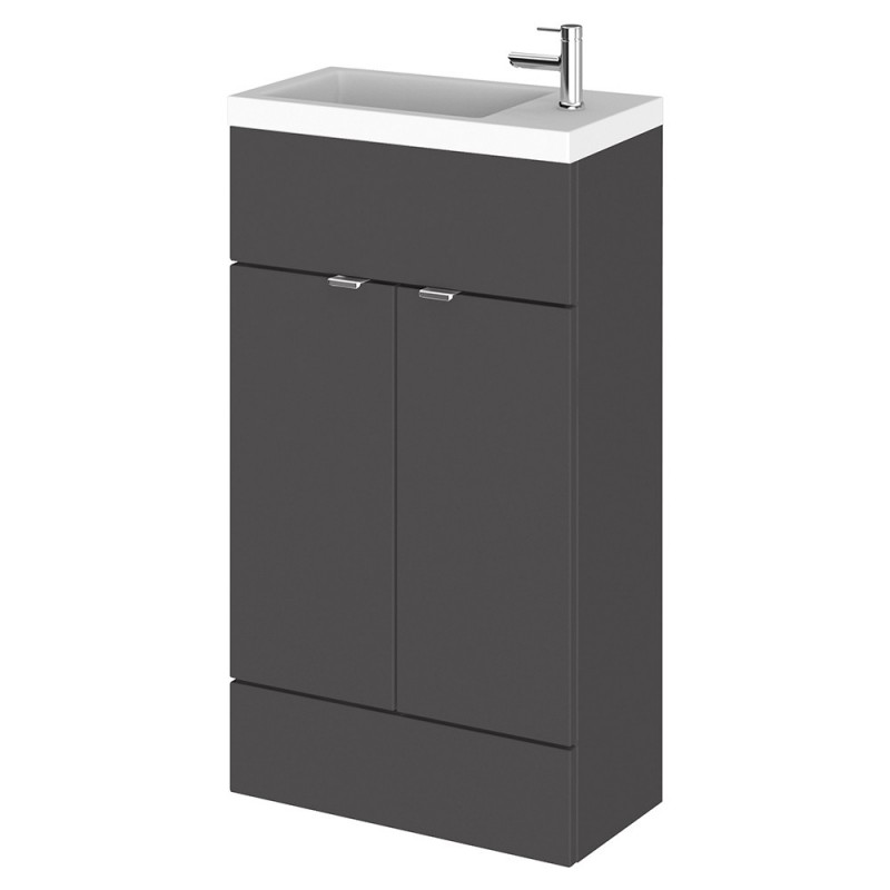 Fusion 500mm Slimline Freestanding Vanity Units