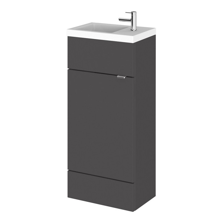 Fusion 400mm Slimline Freestanding Vanity Units