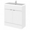 Fusion 800mm Full Depth Freestanding Vanity Units