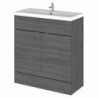 Fusion 800mm Full Depth Freestanding Vanity Units