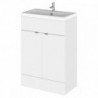 Fusion 600mm Full Depth Freestanding Vanity Units