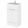 Fusion 500mm Full Depth Freestanding Vanity Units