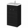 Fusion 500mm Full Depth Freestanding Vanity Units