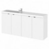 Fusion 1200mm Slimline Wall Hung Vanity Unit