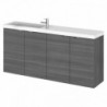 Fusion 1200mm Slimline Wall Hung Vanity Unit