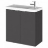 Fusion 500mm Slimline Wall Hung Vanity Units