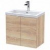 Fusion 600mm Full Depth Wall Hung Cabinet Vanity Units