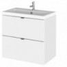 Fusion 600mm Full Depth Wall Hung Drawers Vanity Units