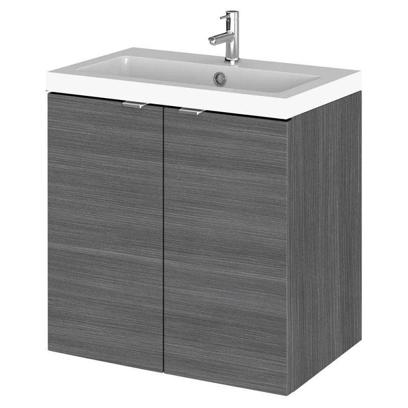 Fusion 500mm Full Depth Wall Hung Cabinet Vanity Units