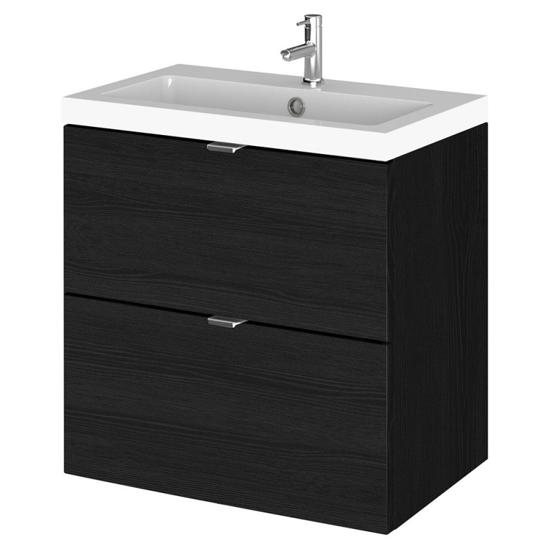 Fusion 500mm Full Depth Wall Hung Drawers Vanity Units