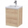 Fusion 400mm Full Depth Wall Hung Cabinet Vanity Units