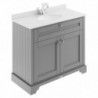 Old London 1000mm Traditional Marble Vanity Units