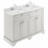 Old London 1200mm Traditional Marble Vanity Units With Square Basin