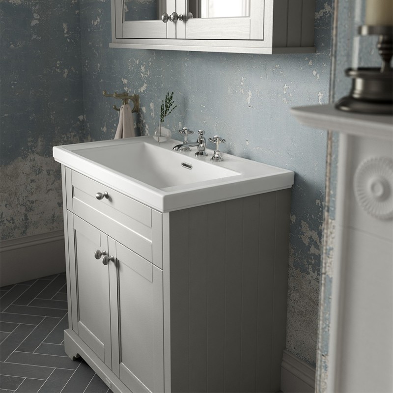 Old London 800mm Traditional Vanity Units