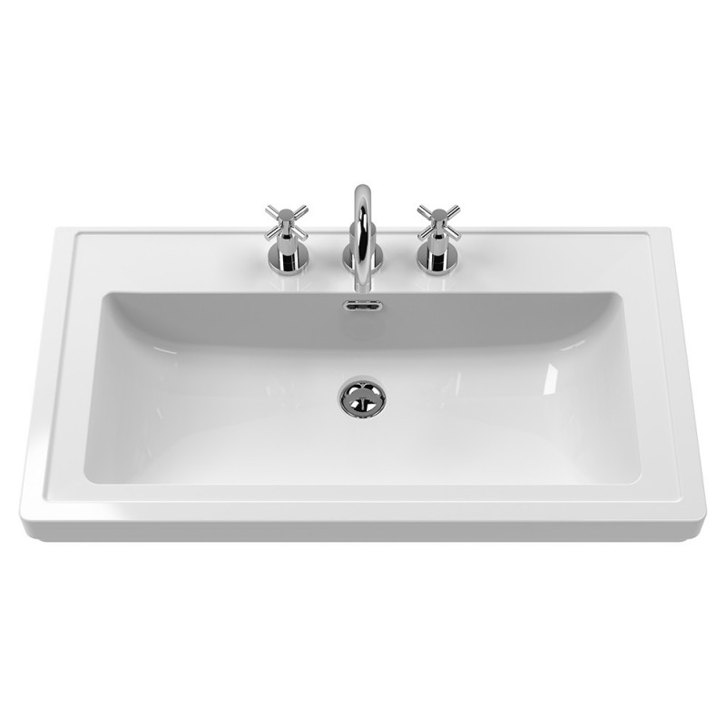 Old London 800mm Traditional Vanity Units