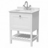 Bexley 600mm Freestanding Vanity Units with Marble Tops