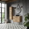 Juno 800mm Wall Hung Double Drawer Worktop Vanity Units