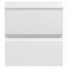 Urban 500mm Wall Hung Double Drawer Worktop Vanity Units