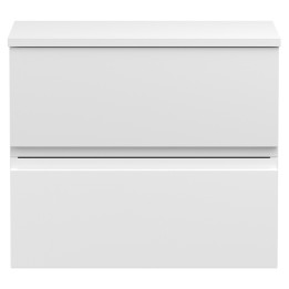 Urban 600mm Wall Hung Double Drawer Worktop Vanity Units