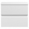 Urban 600mm Wall Hung Double Drawer Worktop Vanity Units