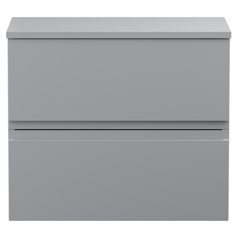 Urban 600mm Wall Hung Double Drawer Worktop Vanity Units