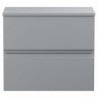 Urban 600mm Wall Hung Double Drawer Worktop Vanity Units