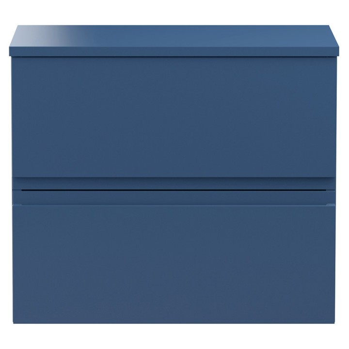 Urban 600mm Wall Hung Double Drawer Worktop Vanity Units