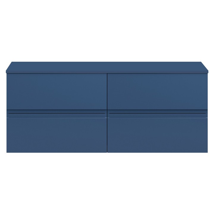 Urban 1200mm Wall Hung Four Drawer Worktop Vanity Units